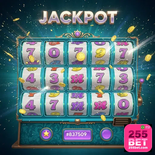 Tela de slot game com tecnologia avançada na 255bet Brasil